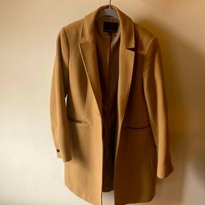 Womens Italian Melton Topcoat | Banana Republic | Size M